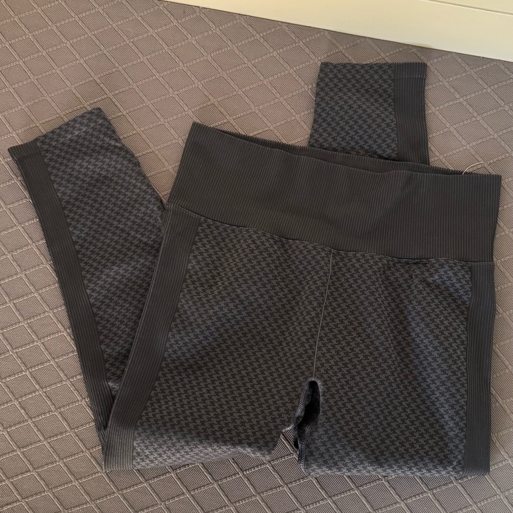 All in Motion Textured Black Leggings, Women’s XL